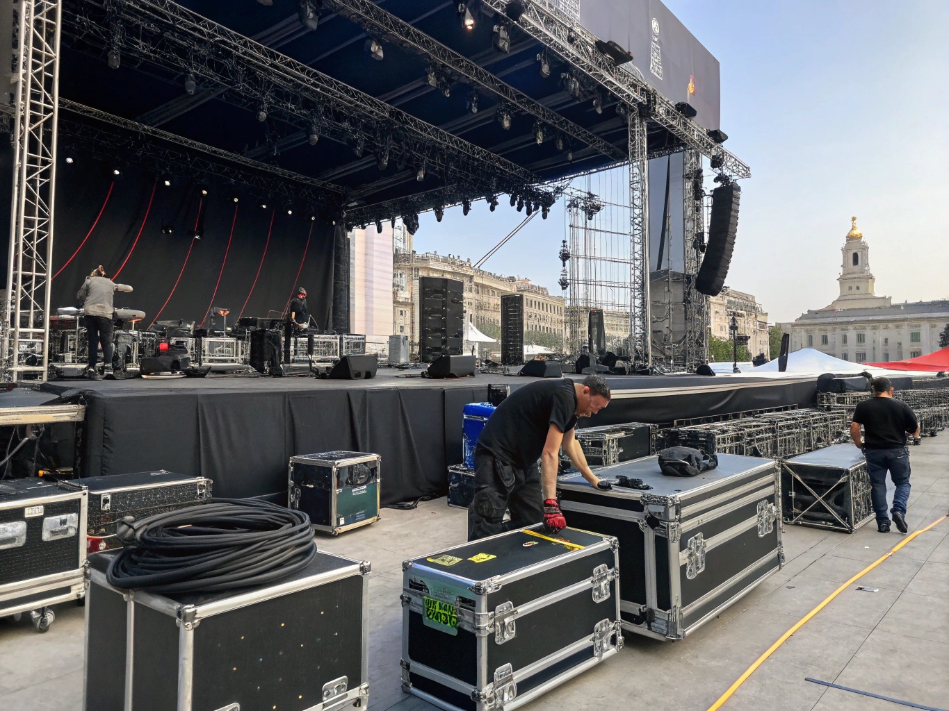 Line-Array Setup